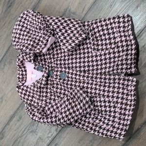 Corduroy Houndstooth 3T Coat and Hat